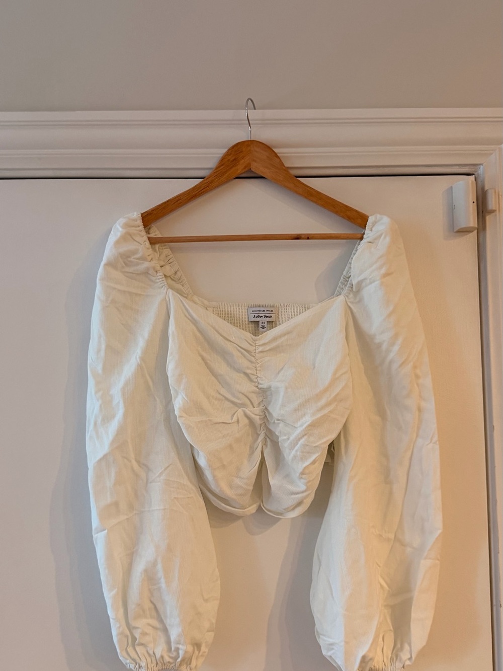 & Other Stories Cream Textured Kids Bottoms